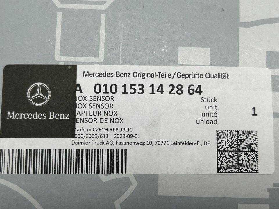 NEW Mercedes Benz NOX sensor A0101531428