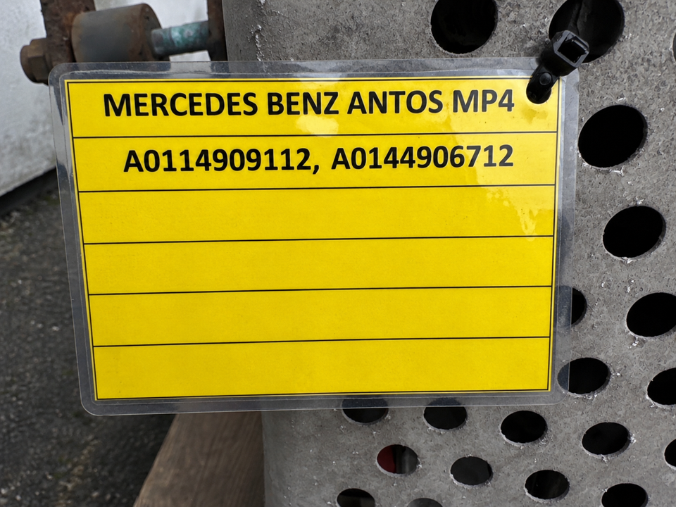 Каталитический нейтрализатор A0114909112 Mercedes-Benz Trucks ANTOS 2014