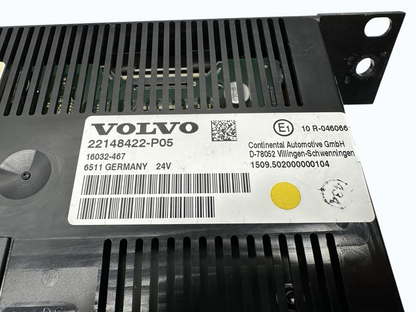 Multimedia screen 22148422 Volvo Trucks FH II 2019
