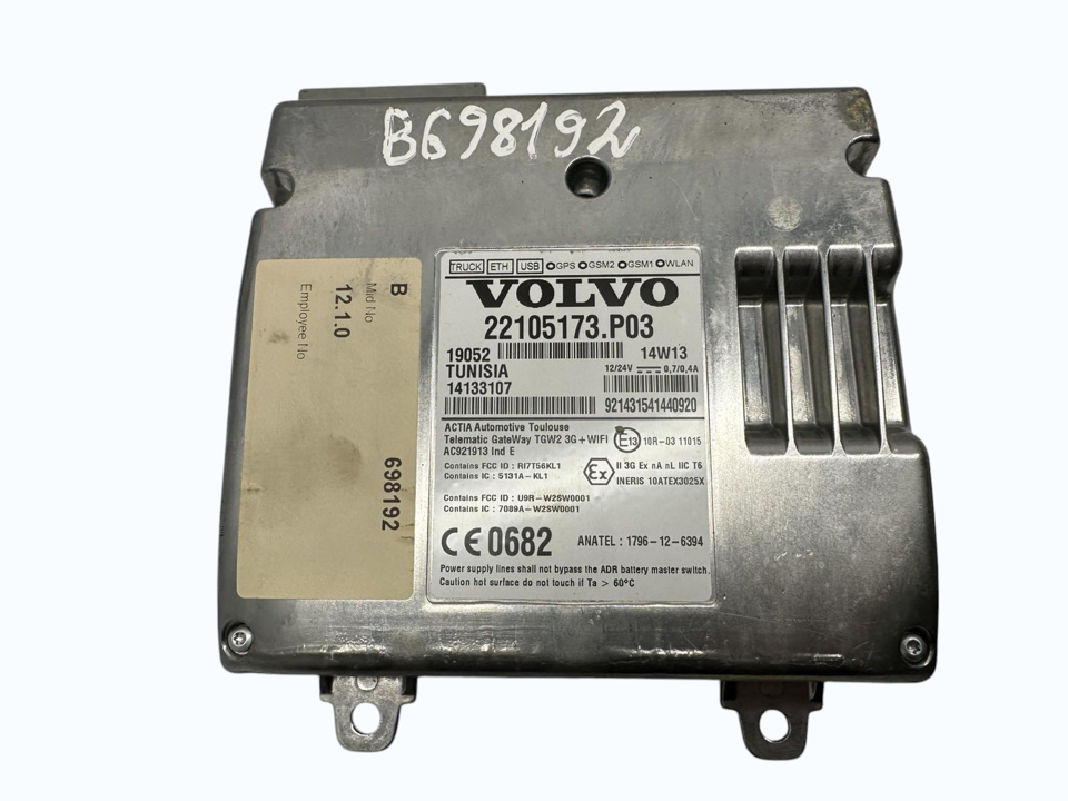 Valdymo blokas 22105173 TGW2 Volvo Trucks FH II 2014
