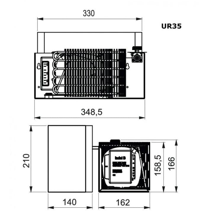 НОВЫЙ MAN TGA / TGX IndelB UR35 холодильный агрегат
