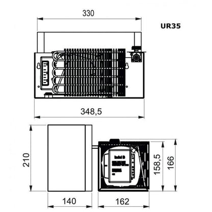 НОВЫЙ MAN TGA / TGX IndelB UR35 холодильный агрегат