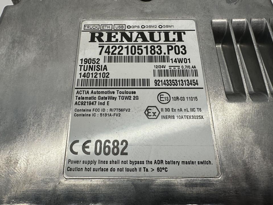 Valdymo blokas 7422105183 TGW2 Renault Trucks T 2014