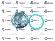 Hydraulic tank oil level indicator