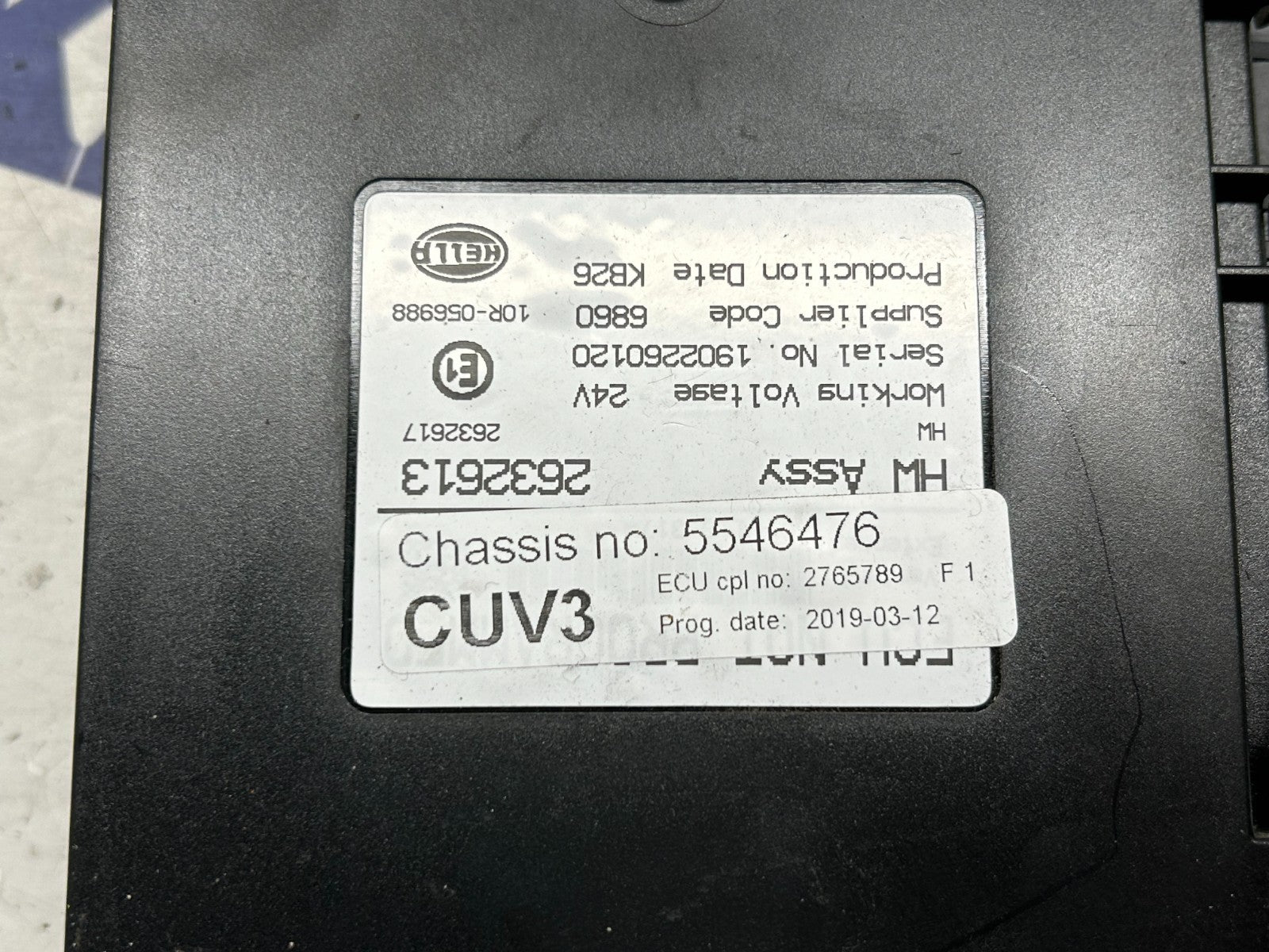 Scania R CUV3 control unit 4