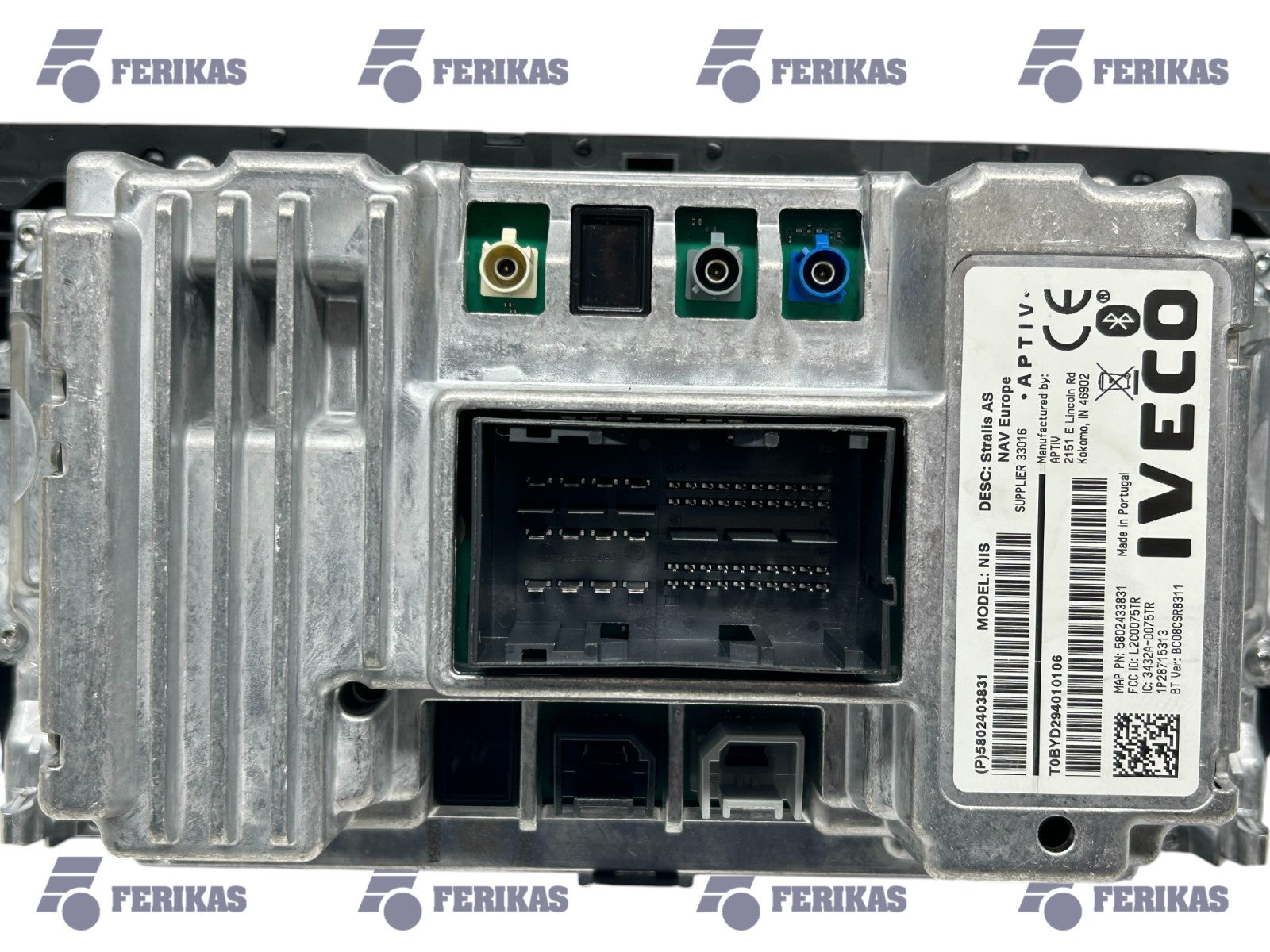 Iveco S-Way multimedia navigation unit 6