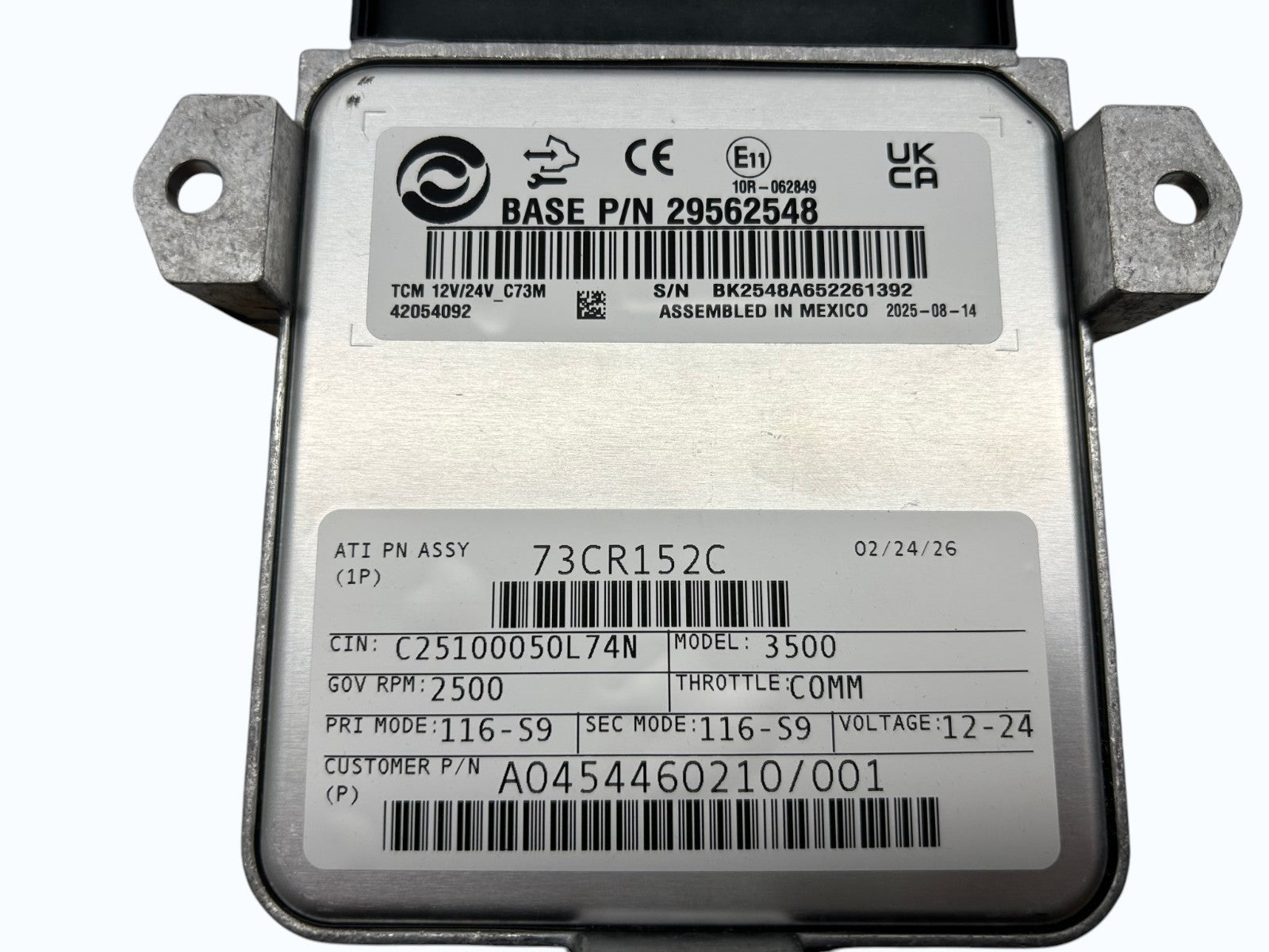 NEW Mercedes Benz throttle communication control unit 4