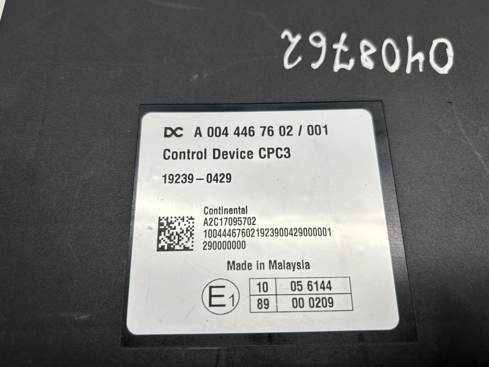 Mercedes Benz CPC3 control unit 4