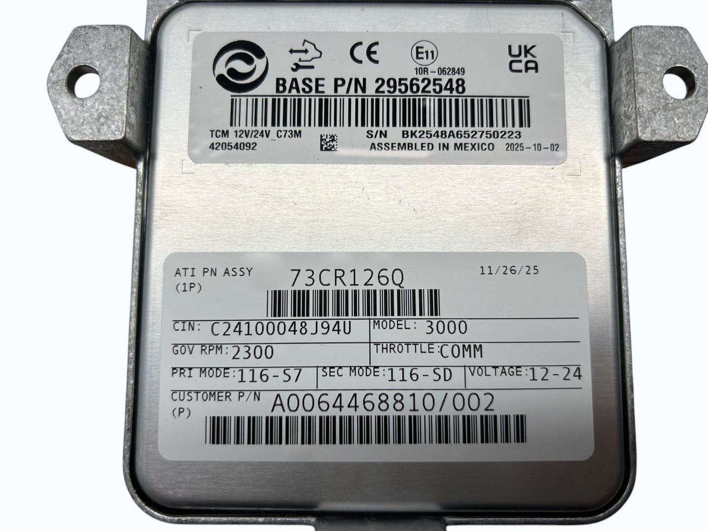 NEW Mercedes Benz throttle communication control unit 4