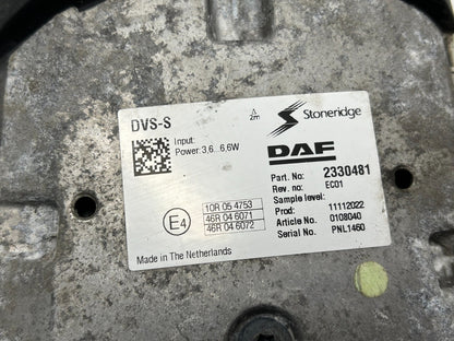 DAF XG, XF mirror side view camera, right side 4