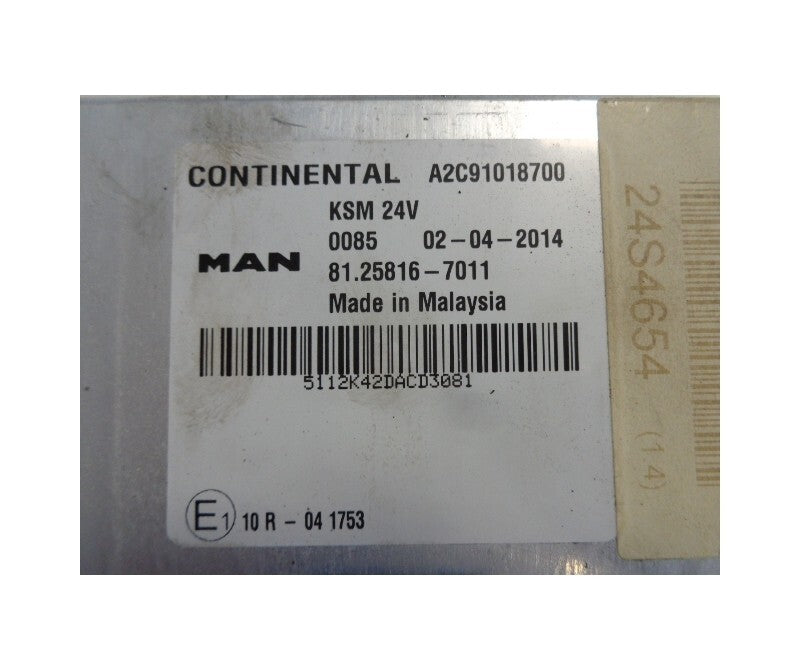MAN continental KSM control unit1