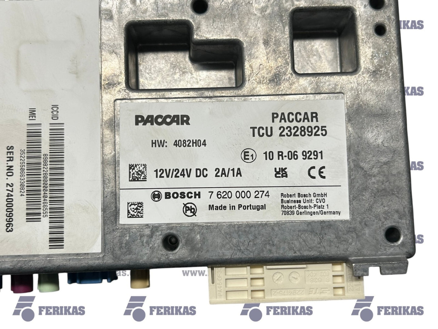 DAF XG, XF telematic control unit 3