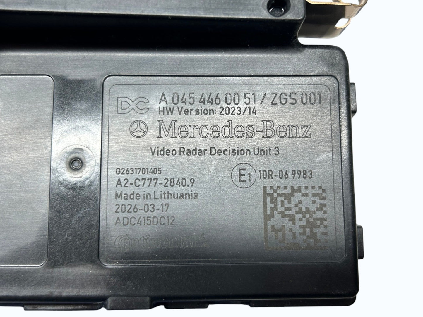 NEW Mercedes Benz Video Radar Decision Unit 34