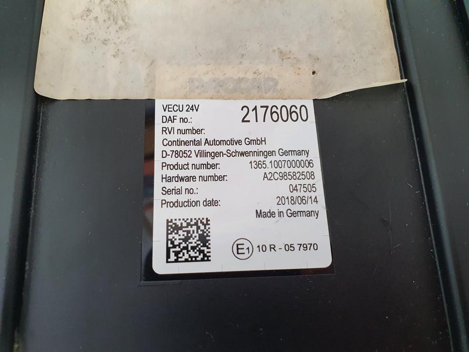 Valdymo blokas 2176060 VECU DAF XF 2019