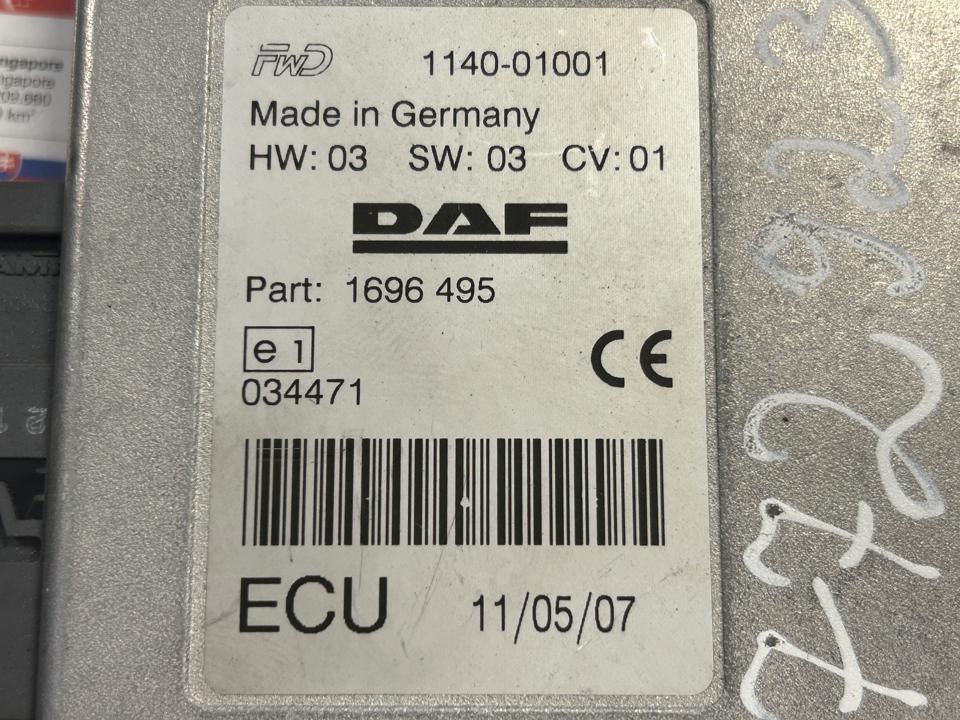 Control unit 1696495 DAF XF 105 2007