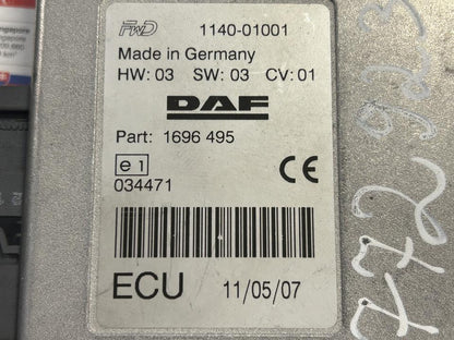 Control unit 1696495 DAF XF 105 2007