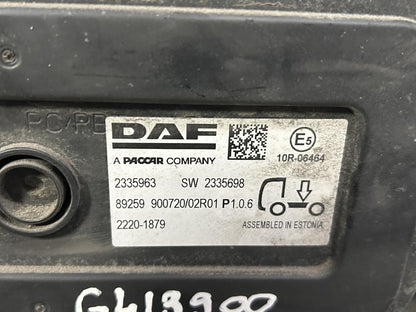 Control unit 2335963 DAF XG 2022