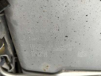 Exhaust catalyst A0074908212 Mercedes-Benz Trucks ACTROS MP4 / MP5 2015