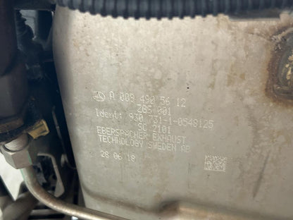 Exhaust catalyst A0094905612 Mercedes-Benz Trucks ACTROS MP4 / MP5 2018