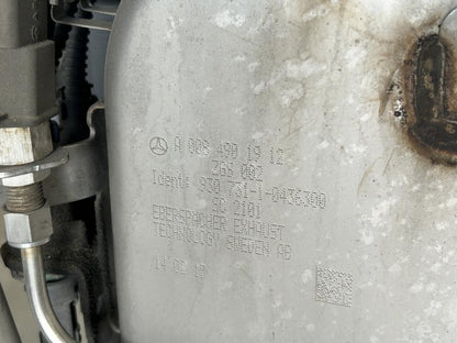 Exhaust catalyst A0084901912 Mercedes-Benz Trucks ACTROS MP4 / MP5 2017