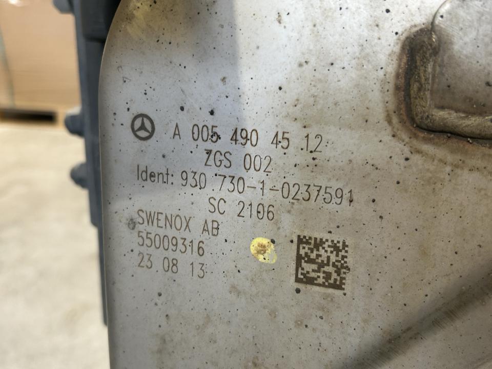 Exhaust catalyst A0054904512 Mercedes-Benz Trucks ACTROS MP4 / MP5 2013