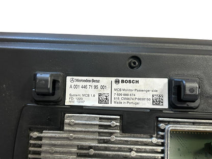 Rear view monitor, display A0014467195 MCS Mercedes-Benz Trucks ACTROS MP4 / MP5 2023