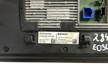 Rear view monitor, display A0004461594 MCS driver Mercedes-Benz Trucks ACTROS MP4 / MP5 2023