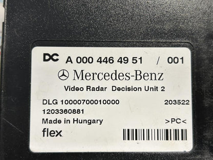 NEW Mercedes Benz Video Radar Decision Unit 2 control unit A0004464951