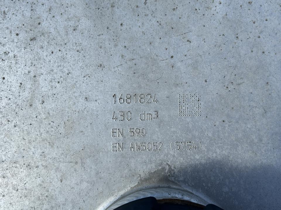 Fuel tank 1681824 430L DAF XF 2017