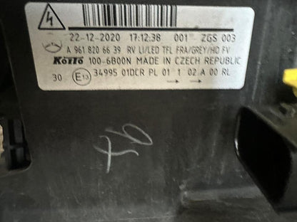 Headlight A9618206639 Mercedes-Benz Trucks ACTROS MP4 / MP5 2021 Left Front
