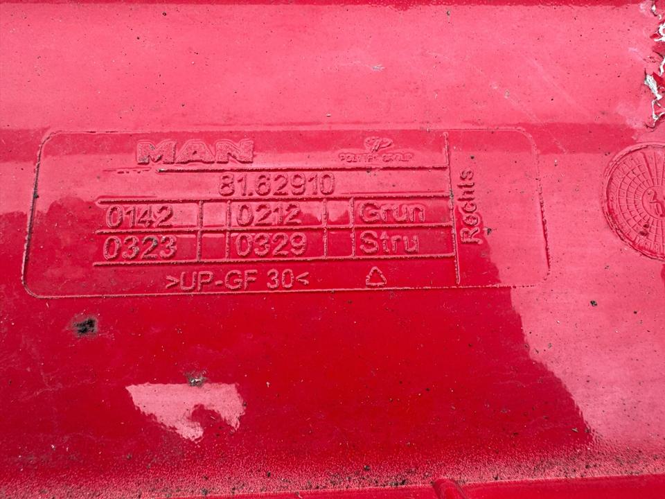 Cab side spoiler 8162910 MAN Trucks TGS I 2020