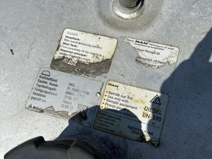 Fuel tank 81122016736 580L MAN Trucks TGX I 2017