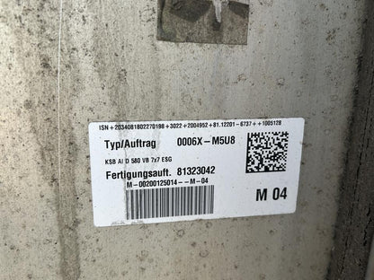Fuel tank 81122015864 580L MAN Trucks TGX I 2018