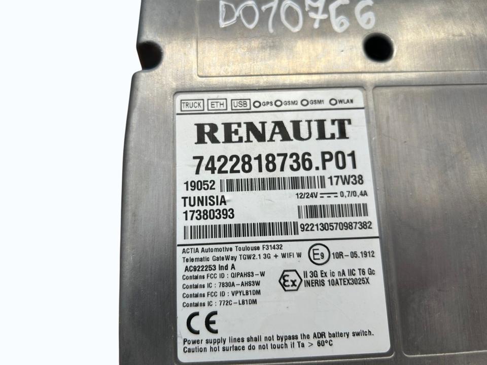 Valdymo blokas 7422818736 TGW2.1 Renault Trucks T 2017
