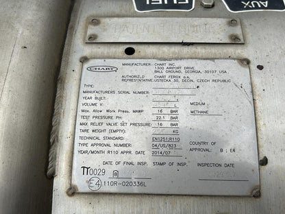Fuel tank 2745573 LNG Scania R II 2019