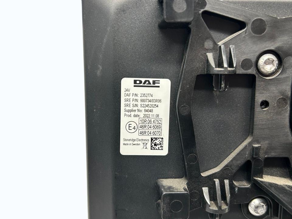 Rear view monitor, display 2352774 DAF XG 2022