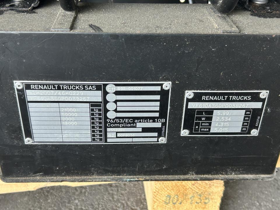 Passenger seat 7423875968 Renault Trucks T 2022