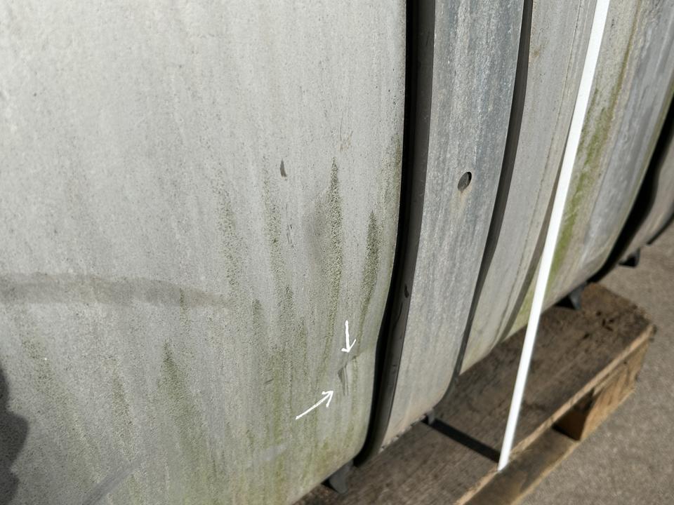 Fuel tank 81122016456 910L MAN Trucks TGX I 2018