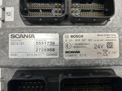 Распределительное устройство 2728968 Scania R II 2019