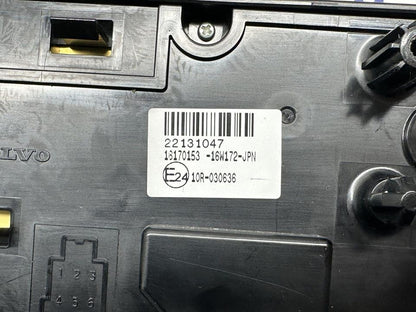 Radio panel, switch 22131047 Volvo Trucks FH II 2016