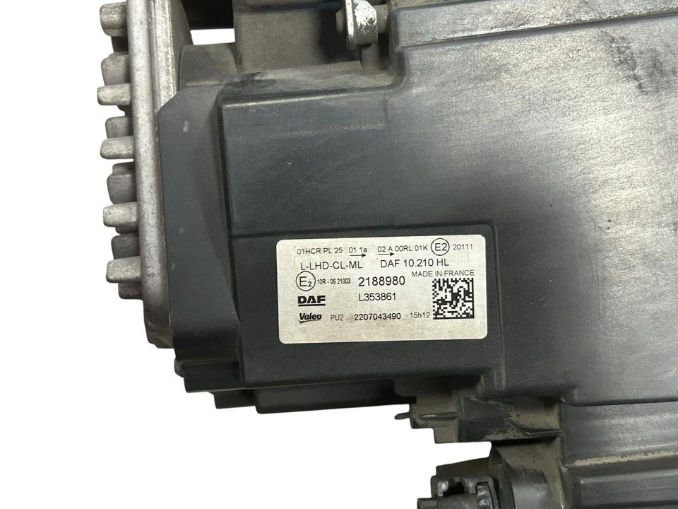 Headlight 2188980 LED DAF XG 2022 Left