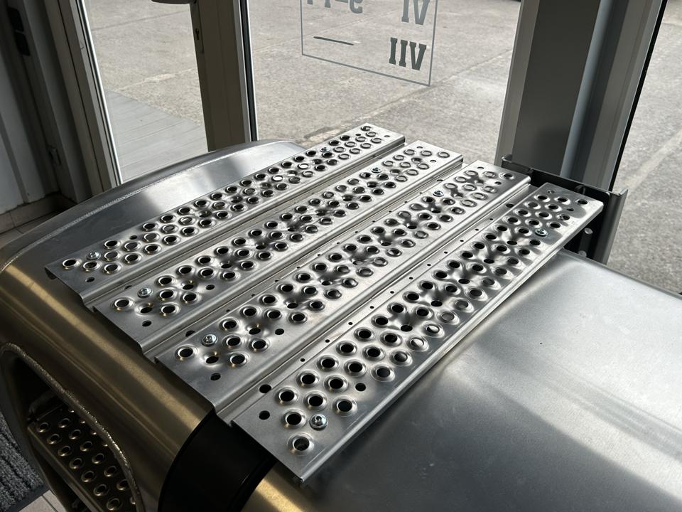 NEW Mercedes Benz fuel tank step plate