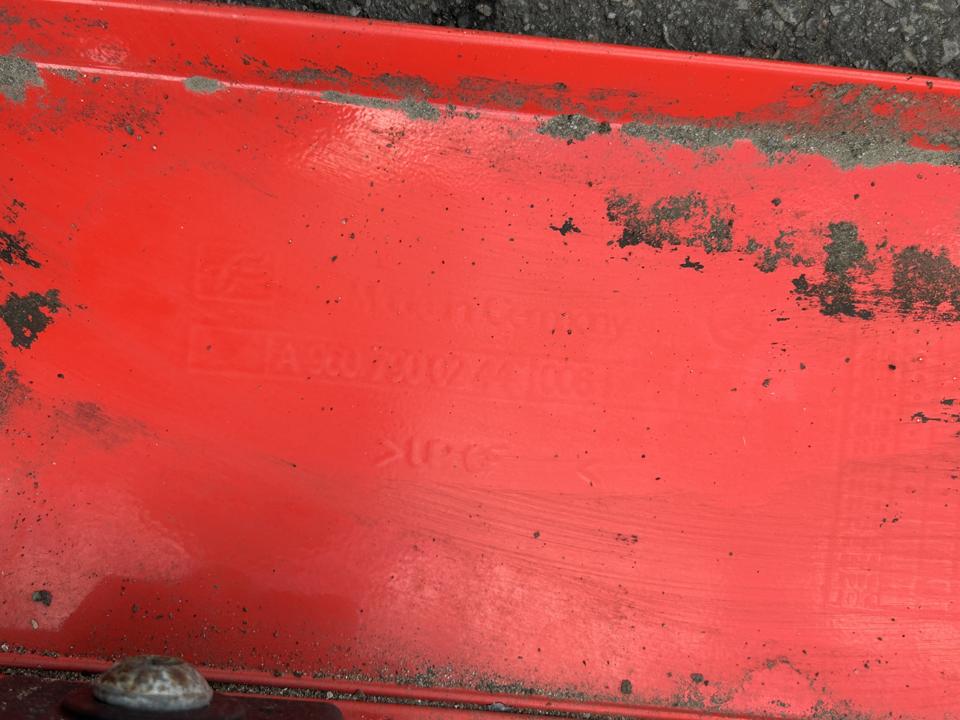 Cabin spoilers set A9607902144 Mercedes-Benz Trucks ACTROS MP4 / MP5 2017