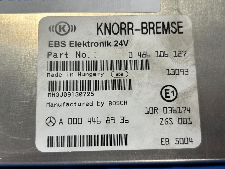 Блок управления EBS A0004468936 EBS Mercedes-Benz Trucks ACTROS MP4 / MP5 2013