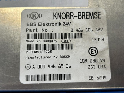 Блок управления EBS A0004468936 EBS Mercedes-Benz Trucks ACTROS MP4 / MP5 2013
