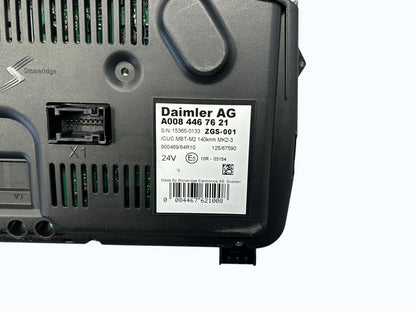 Instrument cluster A0084467621 UK Mercedes-Benz Trucks ANTOS 2015