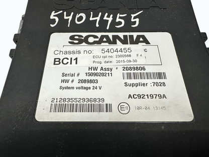 Valdymo blokas 2300568 BCI1 Scania R I 2015