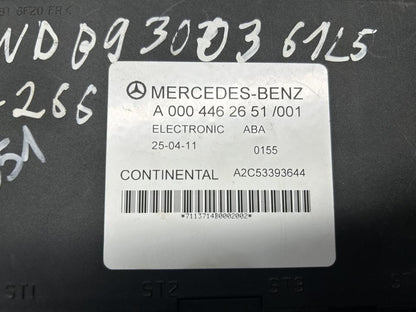 Приборы управления A0004462651 ABA Mercedes-Benz Trucks ACTROS MP4 / MP5 2019