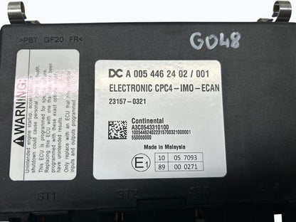 Control unit A0054462402 CPC4 Mercedes-Benz Trucks ACTROS MP4 / MP5 2020