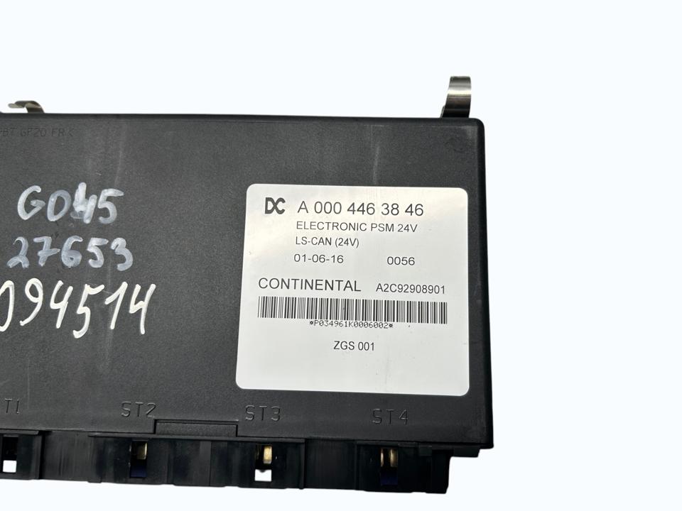 Valdymo blokas A0004463846 PSM Mercedes-Benz Trucks ANTOS 2016